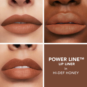 BUXOM swatch on skin highlighting creamy matte pigment and true shade