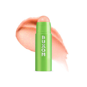 BUXOM front packaging showing Sweet Guava lip scrub, convenient and travel-ready