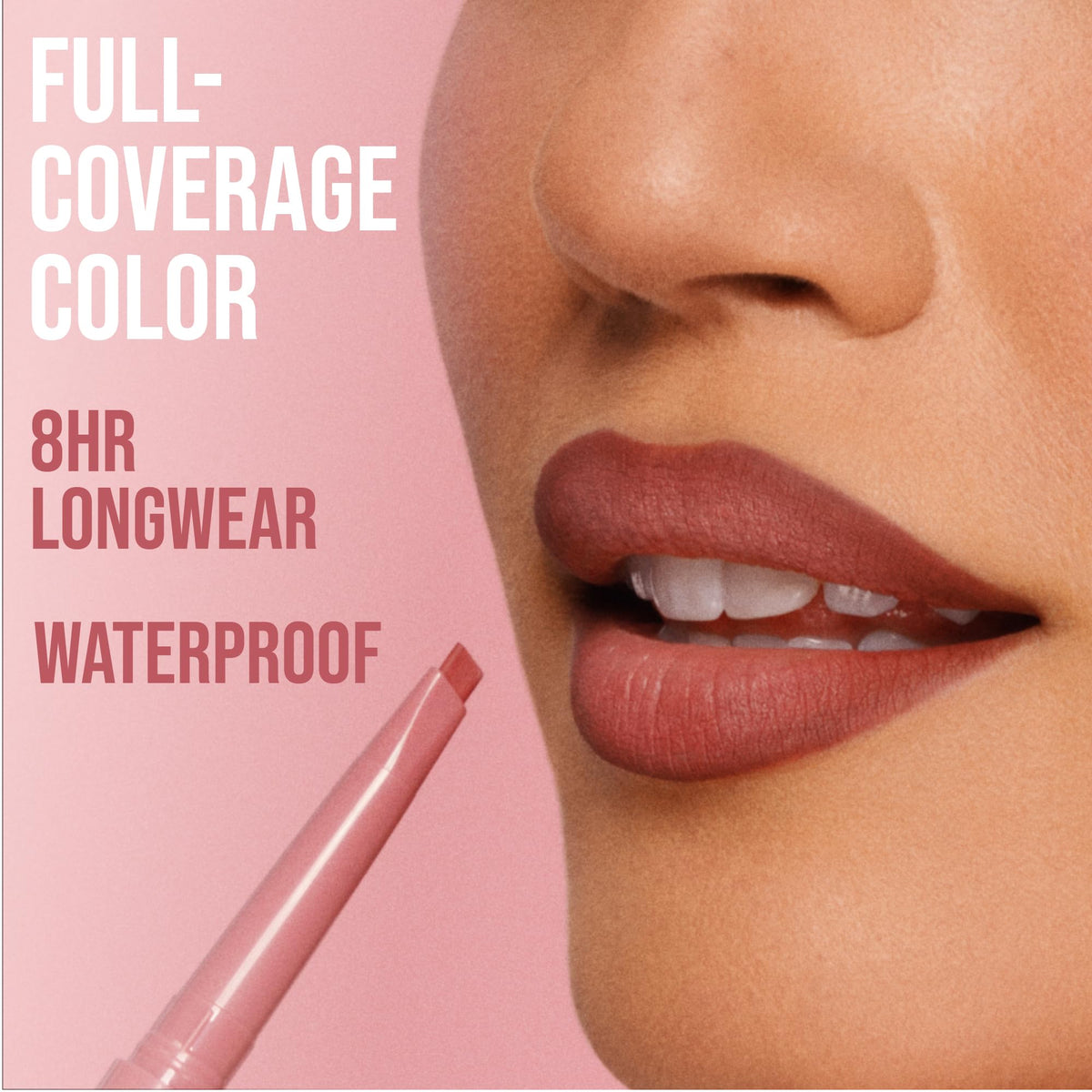 BUXOM texture close-up showing creamy formula and hydrating oils