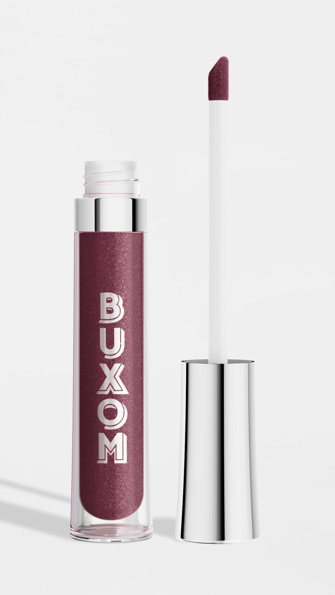 buxom wand close-up applicator highlighting smooth, precise application