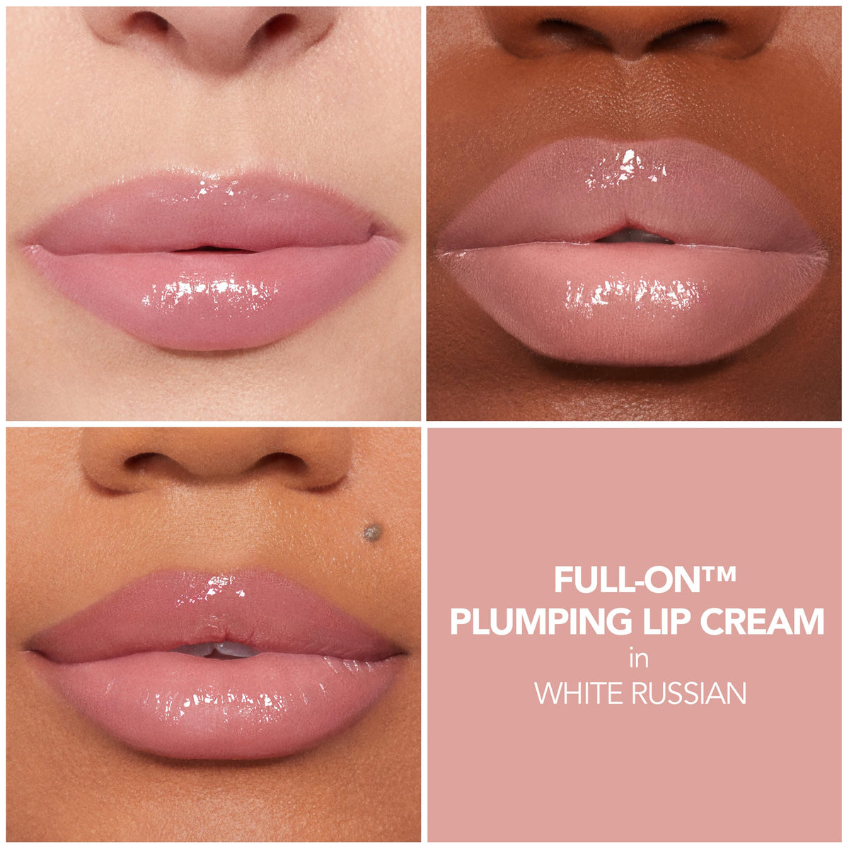 Buxom applicator close-up illustrating precise wand and easy application benefit