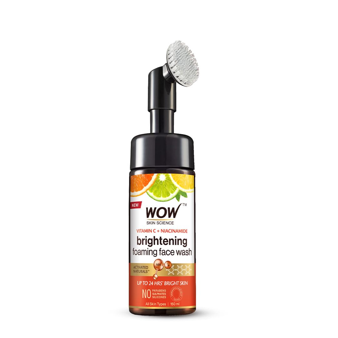 BUYWOW front packaging 100ml showing compact brightening cleanser benefits