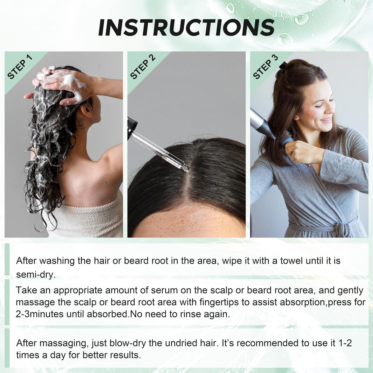 BY BARNEY ingredient label close-up highlighting active minoxidil and botanicals