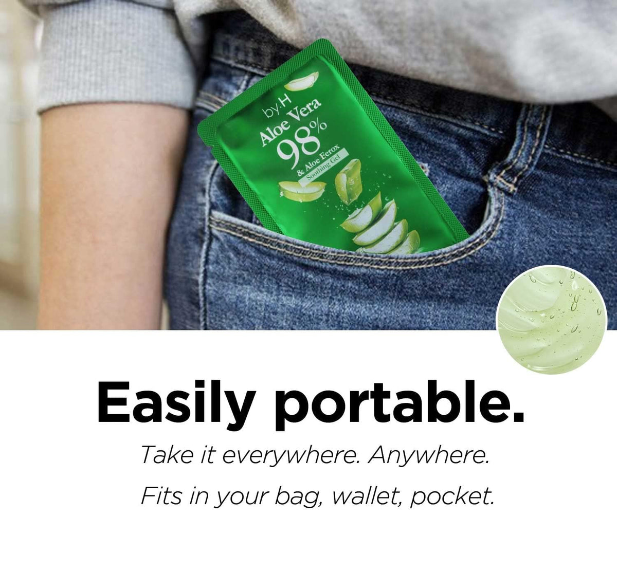 by.H packets in a diaper bag showing family-ready convenience and quick first aid option