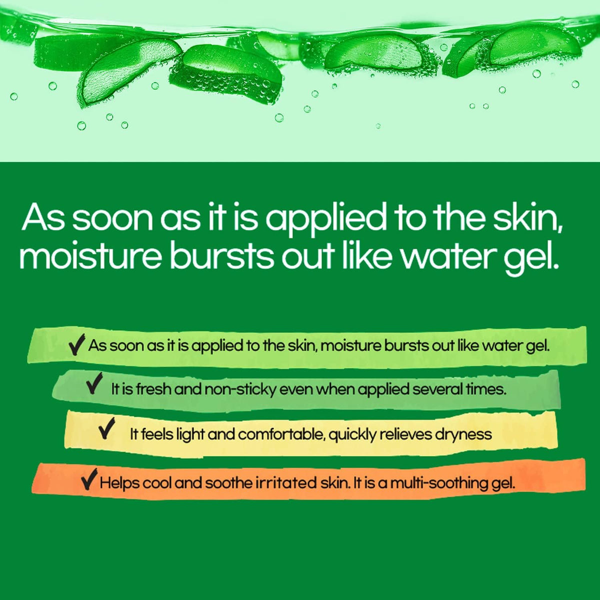 by.H applying gel at the beach showing sun-exposure soothing and cooling relief