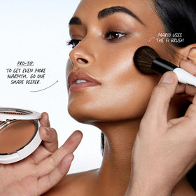 BY MARIO open balm showing creamy texture and blendability benefit