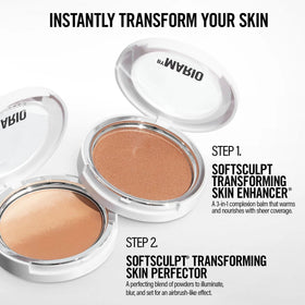 BY MARIO swatch on arm of Medium shade showing natural warmth benefit