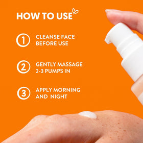 By Nature 3 oz bottle size comparison in hand to show true scale and portability benefit
