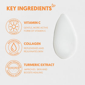 By Nature applying serum to face as primer to create smooth makeup-ready skin