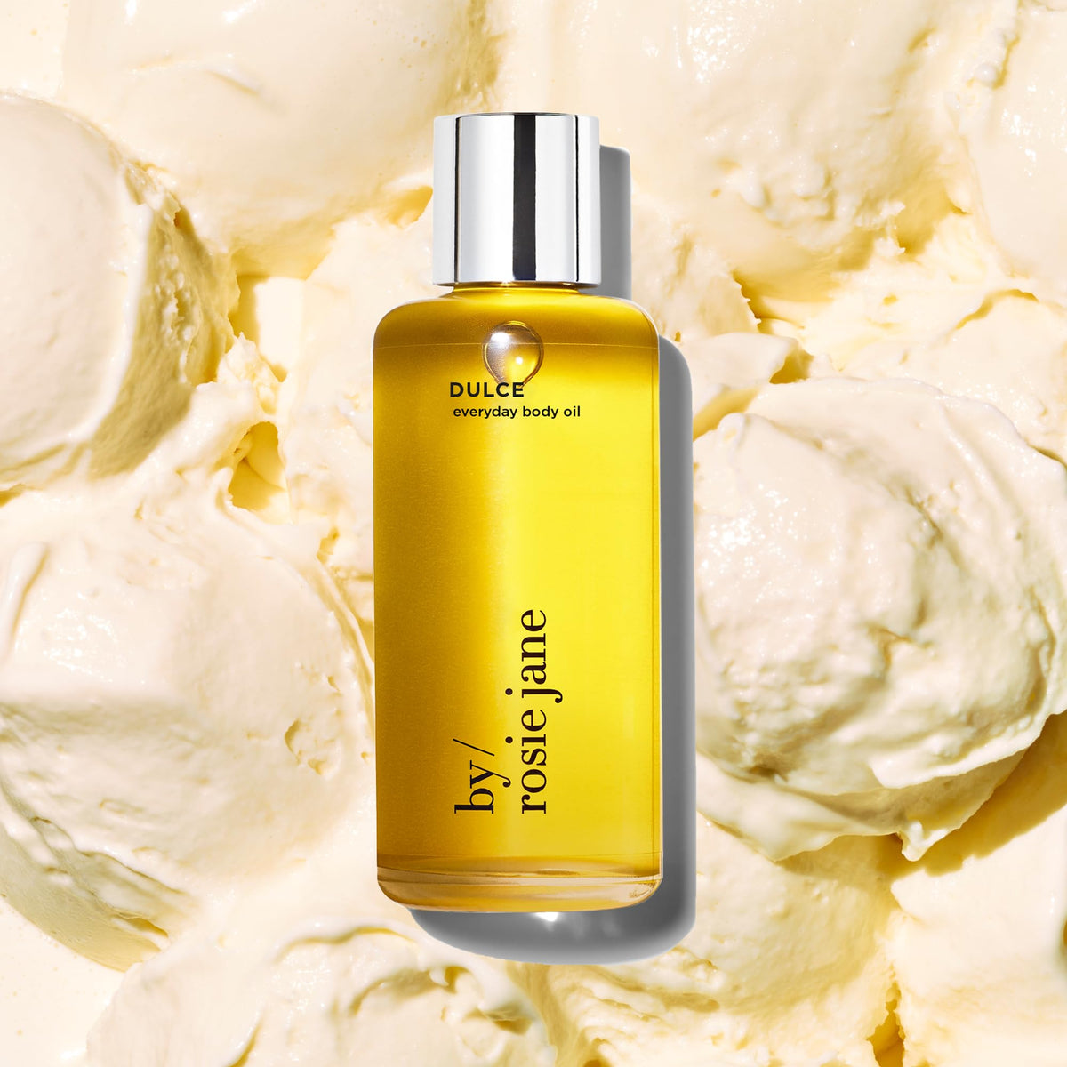 By Rosie Jane Dulce bottle staged in a bathroom for routine-ready hydration benefit