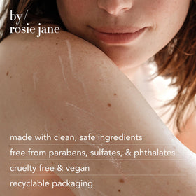 By Rosie Jane paired with Everyday Body Oil suggesting layered hydration ritual