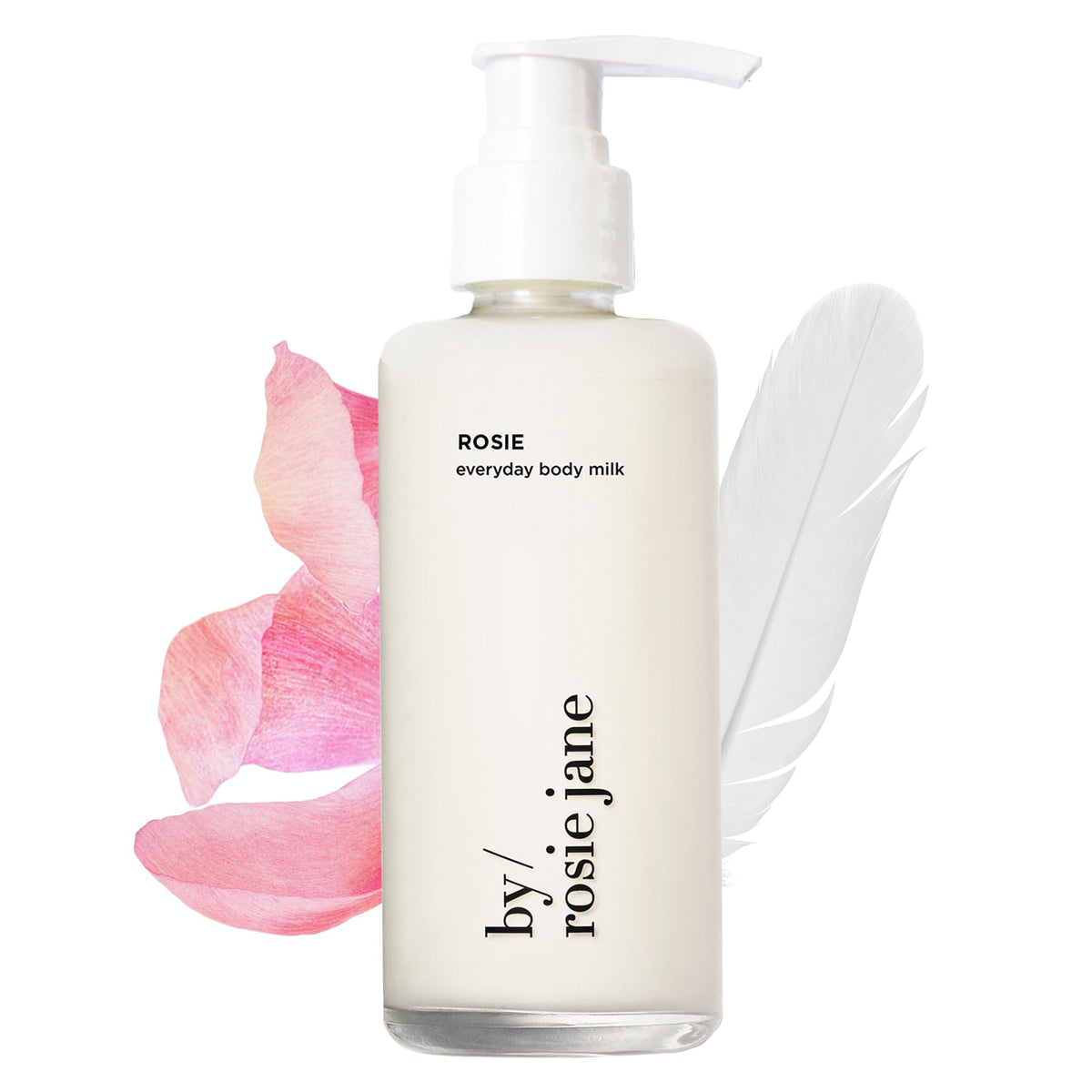By Rosie Jane jar front view showing elegant packaging and lightweight benefits