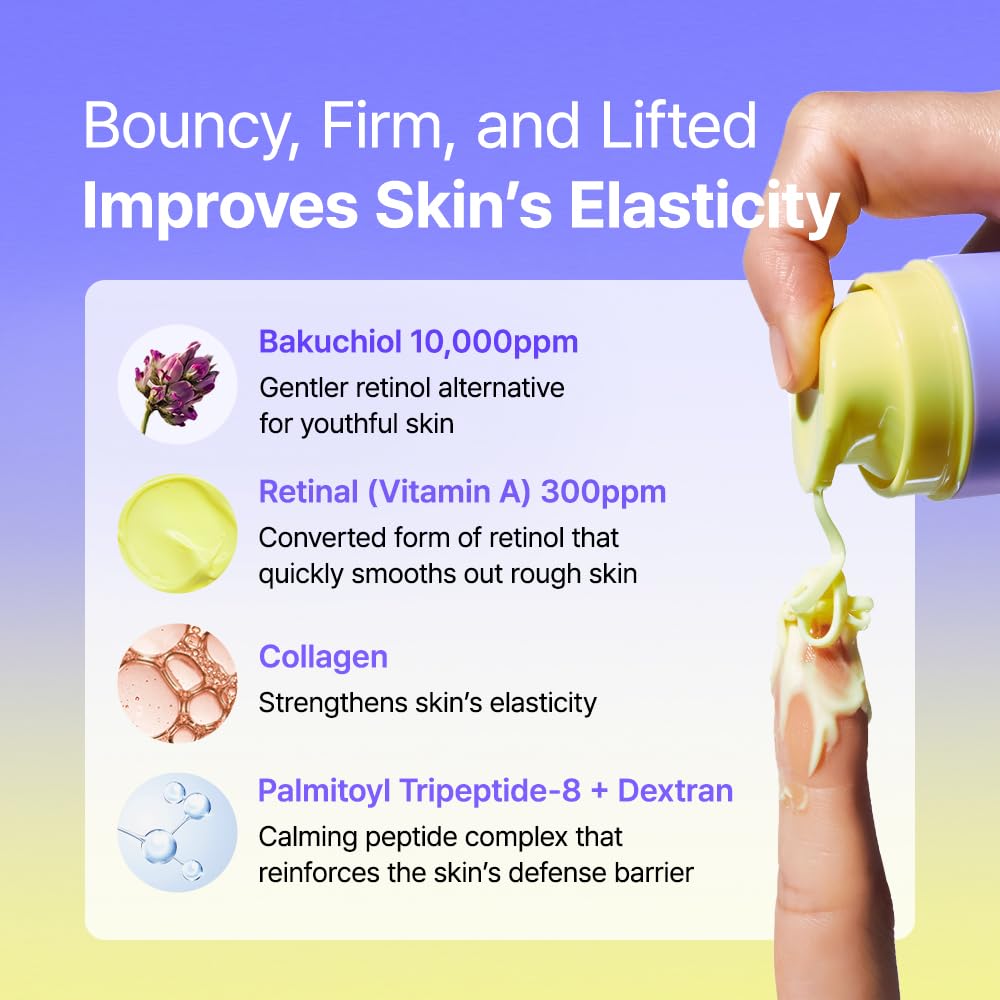 BY WISHTREND bakuchiol ingredient display highlighting gentle retinol alternative