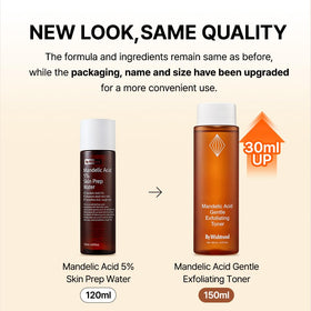 By Wishtrend bottle with cap off pouring toner demonstrating controlled dispensing benefit