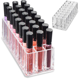 byAlegory front view of clear organizer shows tidy display and easy access