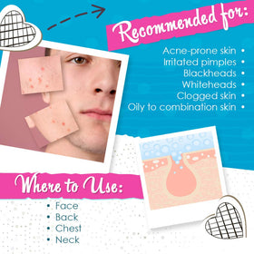 Bye Bye Blemish applied at night on a cotton swab demonstrating targeted overnight treatment