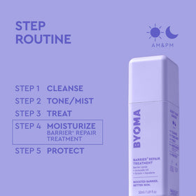 BYOMA ectoin visualization representing cellular protection and calming benefit