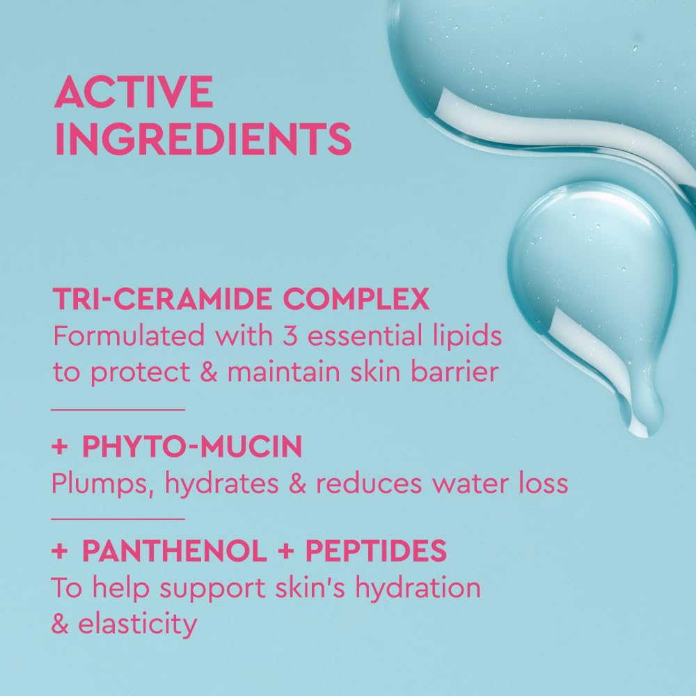 BYOMA close-up of phytomucin gel illustrating concentrated hydration benefit