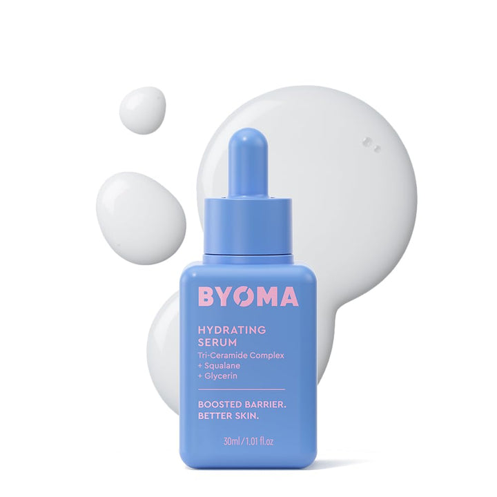BYOMA front packaging showing serum bottle and label for easy identification