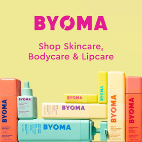 BYOMA box and jar together showing retail packaging and ingredient focus