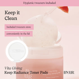 ByUR pad dripping essence to show hydration boost and fast-absorbing formulation benefit