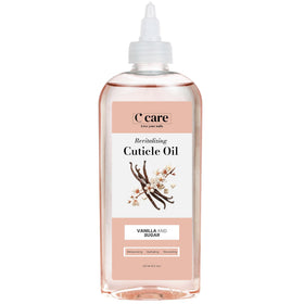 C CARE front bottle showing label and elegant packaging benefit: clear product ID