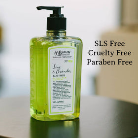 C. O. Bigelow on bathroom counter staged for daily use benefit
