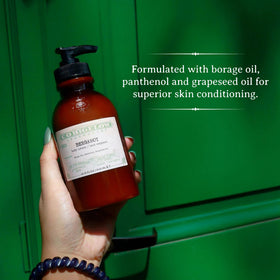 C. O. Bigelow label and ingredients list showing formulation transparency and benefits