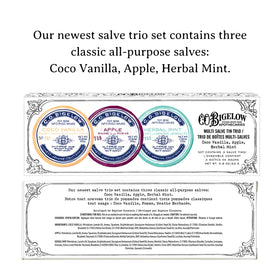 C. O. Bigelow Coco Vanilla open tin showing smooth balm texture and hydration