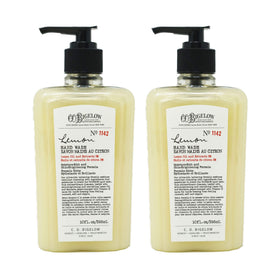 C. O. Bigelow label ingredients view showing lemon extract and aloe benefits