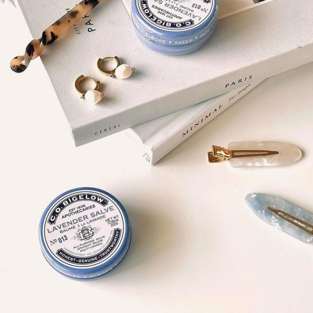 C. O. Bigelow salve used on cuticles showing improved nail fold softness and control