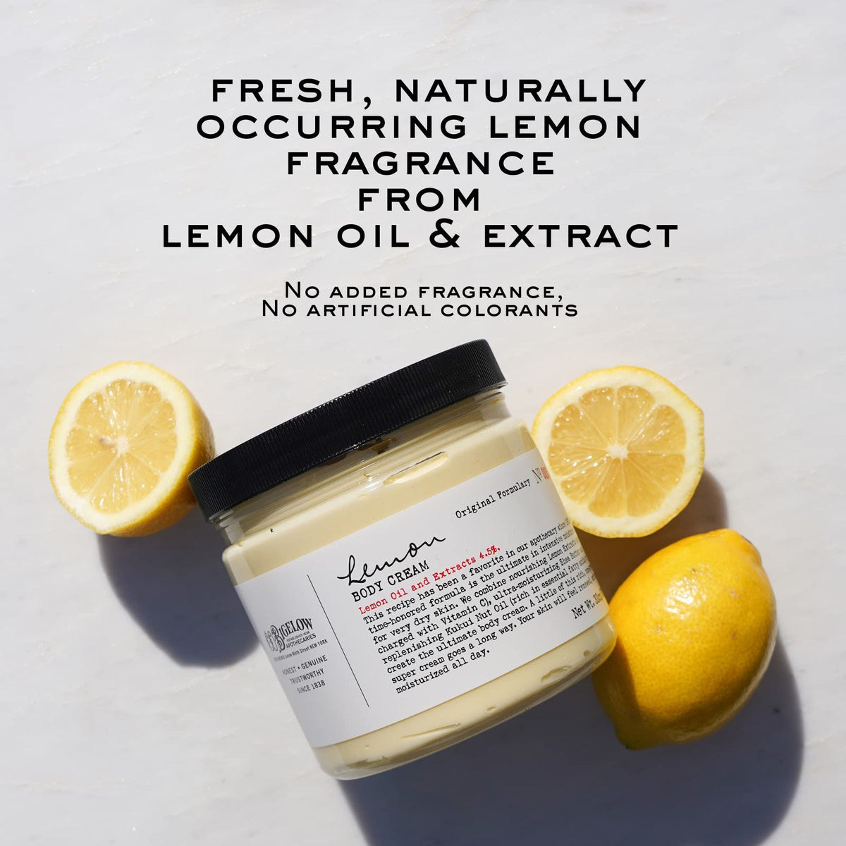 C.O. Bigelow shea butter and kukui oil close-up showing rich moisturization