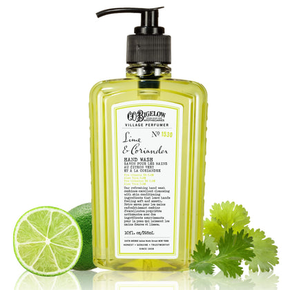 C. O. Bigelow front packaging showing bottle and citrus scent benefit
