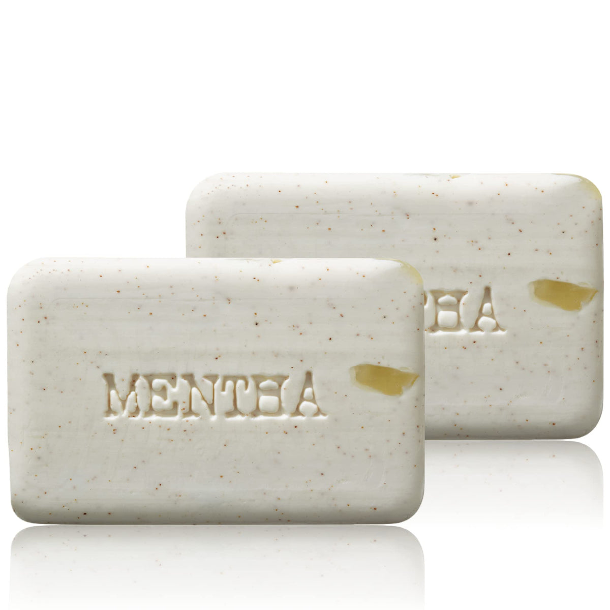 C. O. Bigelow front packaging showing peppermint soap and benefits