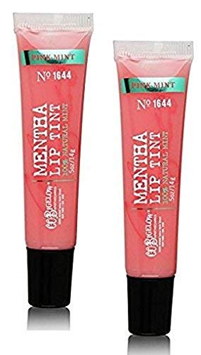C. O. Bigelow front view of tube showing pink mint tint and hydrating benefit