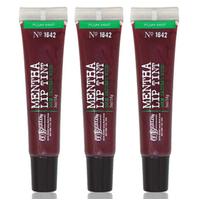 C.O. Bigelow front packaging showing three purple tinted glosses for easy gifting