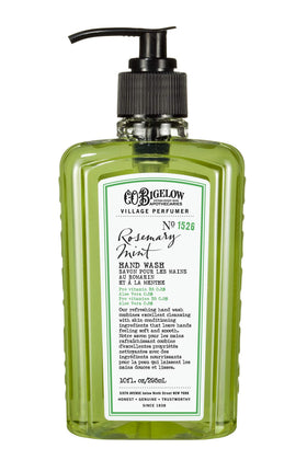 C. O. Bigelow front packaging showing rosemary mint scent benefit