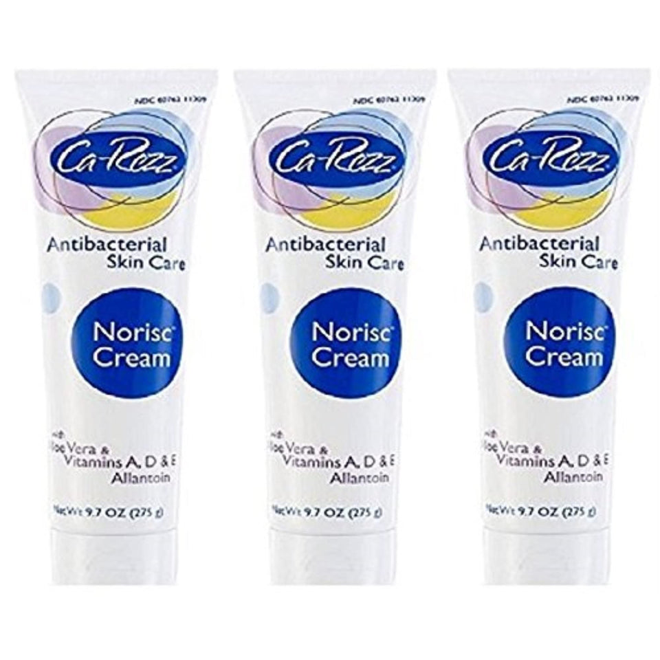 Ca-Rezz tube front view showing label and size, clear storage benefit