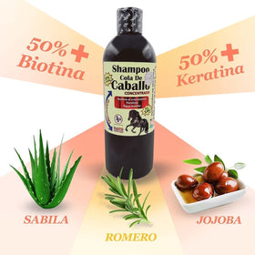 CABALLADO back label displays ingredients and directions for confident use