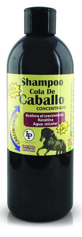 CABALLADO front packaging shows bottle and benefits for gentler cleansing