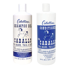 Cabellina front packaging two 32oz bottles showing full set and value