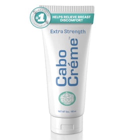 Cabocreme front packaging showing 2 oz tube and quick relief