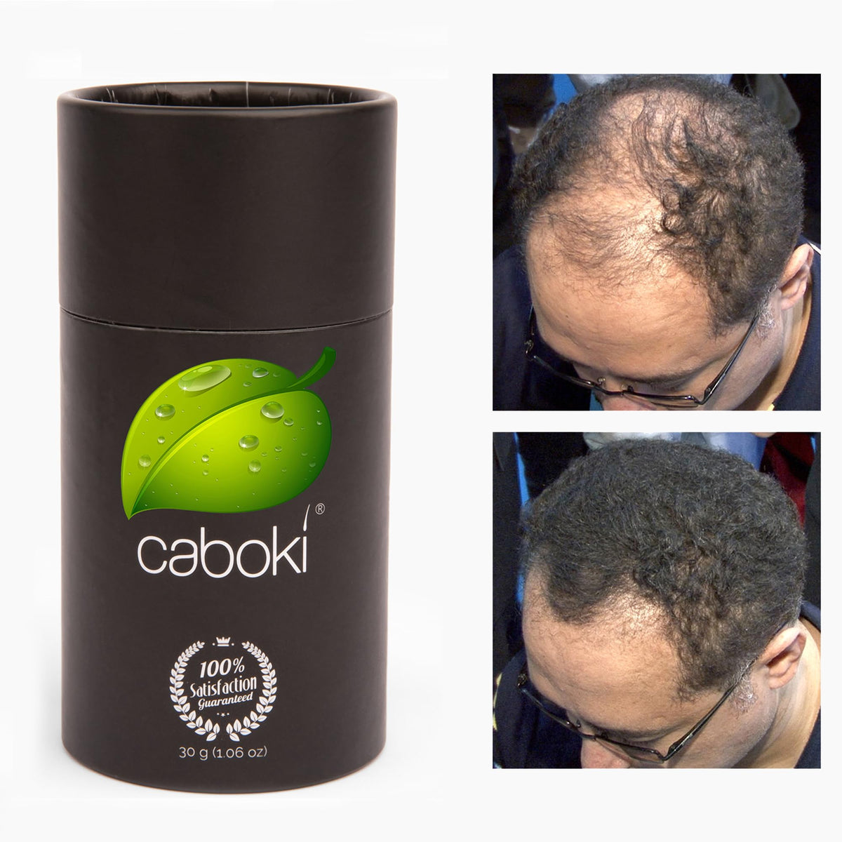 Caboki washout demonstration shows easy shampoo removal and gentle rinsing