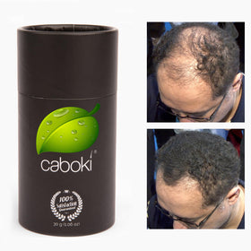 Caboki washout demonstration shows easy shampoo removal and gentle rinsing