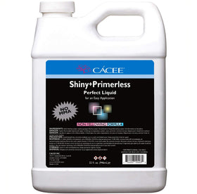 Cacee front packaging 32 oz bottle showing brand and glossy monomer benefits