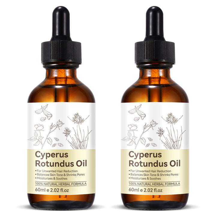 Cacukn front packaging showing two oil bottles and benefits