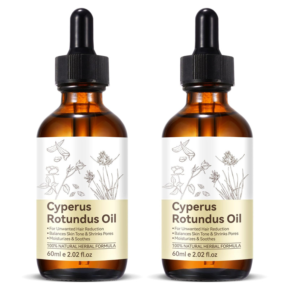 Cacukn front packaging showing two oil bottles and benefits