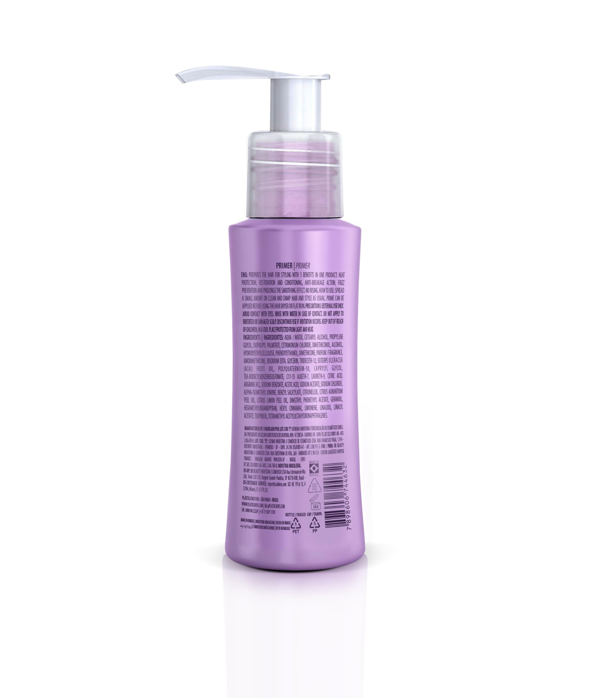CADIVEU product in use during shampoo to show cleansing action