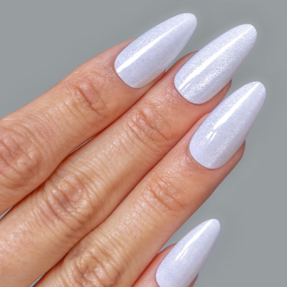 CALA clear dry finish detail showing invisible bond under polish