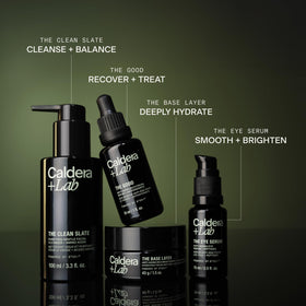 Caldera + Lab The Clean Slate close-up pump for gentle cleansing benefit